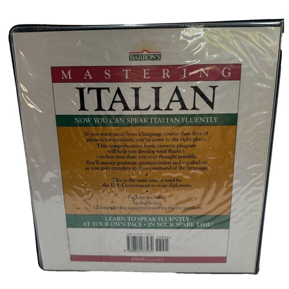Mastering Italian Book and 12 Cassettes (Mastering Series: Level 1) - Picture 3 of 6